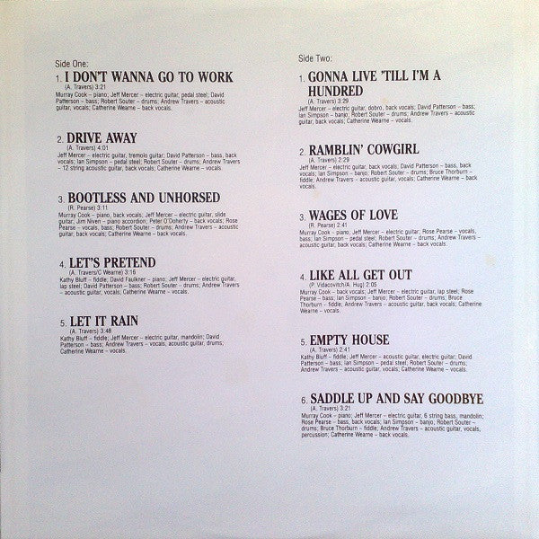 The Happening Thang – The Happening Thang (VG/VG+) – LP, AU 1989 - Image 3