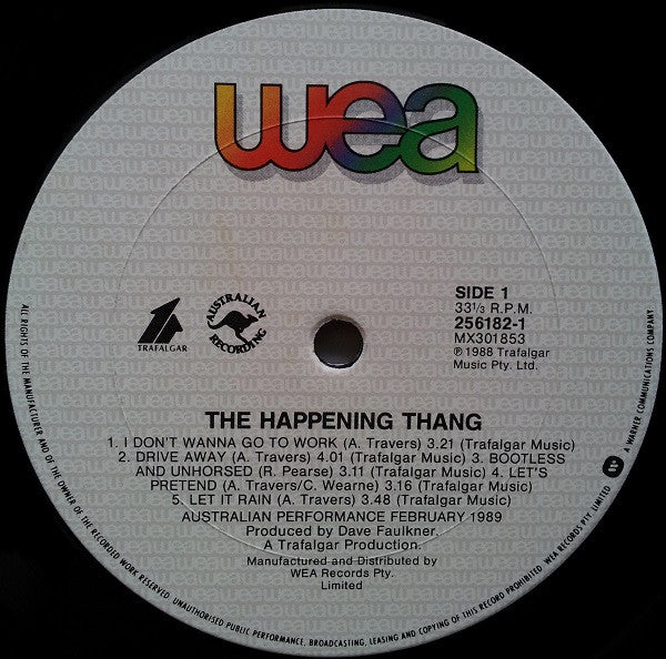 The Happening Thang – The Happening Thang (VG/VG+) – LP, AU 1989 - Image 5