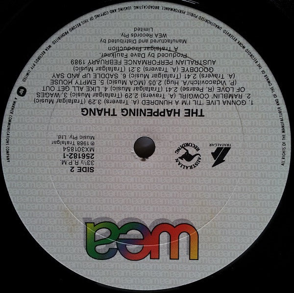 The Happening Thang – The Happening Thang (VG/VG+) – LP, AU 1989 - Image 6