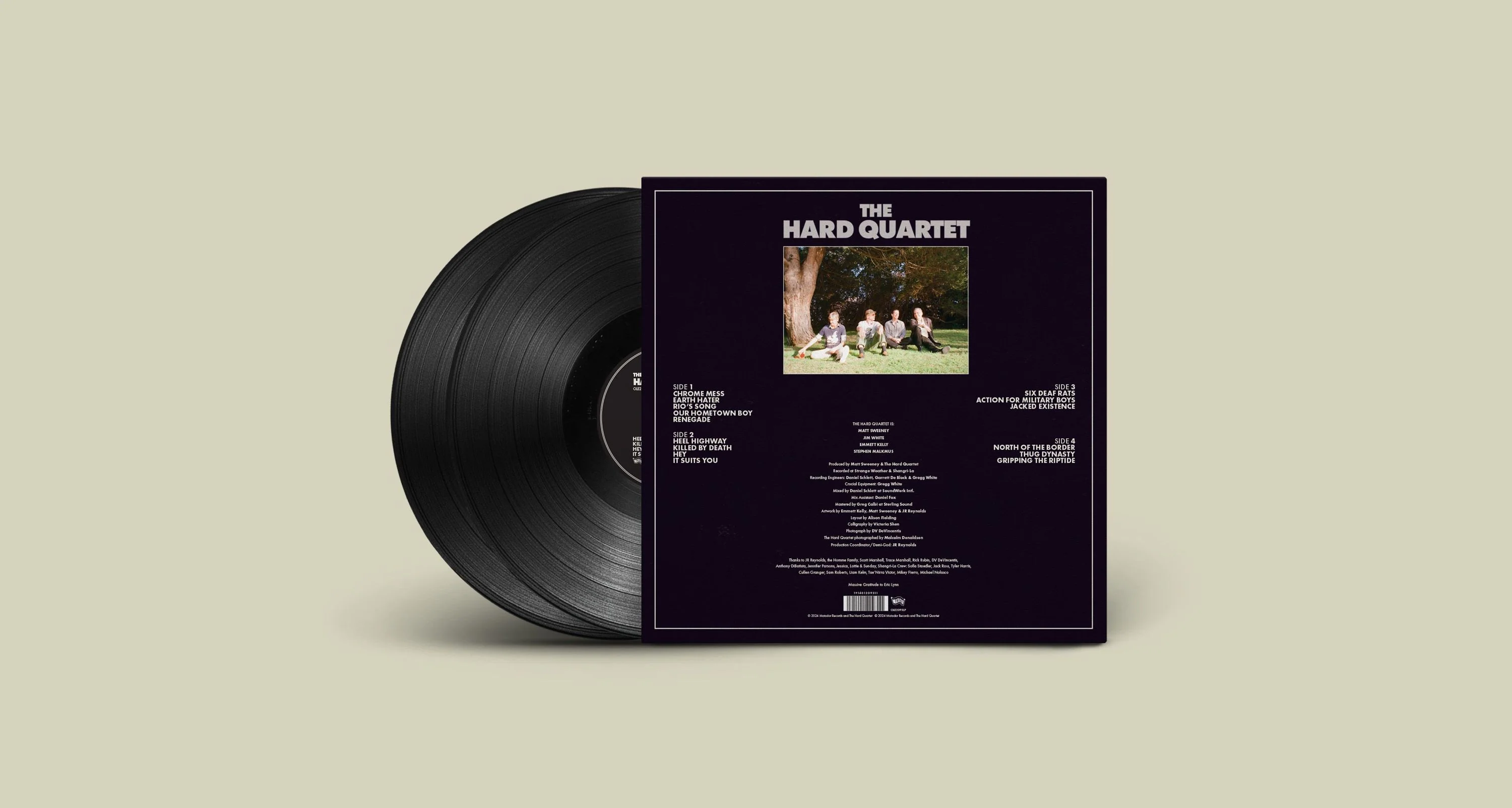 The Hard Quartet – The Hard Quartet (2xLP) - Image 5