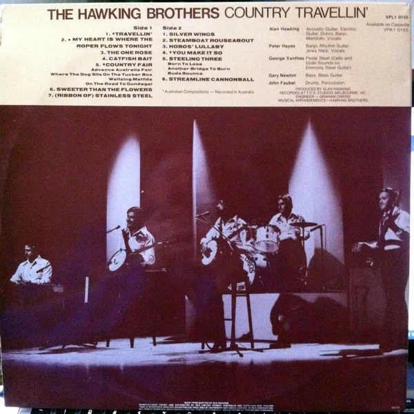 The Hawking Brothers – Country Travellin' (VG+/VG+) – LP, AU 1977 - Image 3