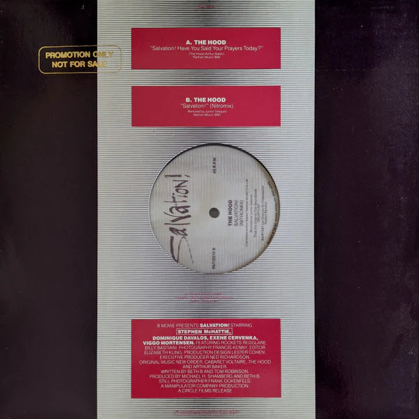 The Hood – Salvation! Have You Said Your Prayers Today? (VG+/Generic) – 12", AU 1988 - Image 3