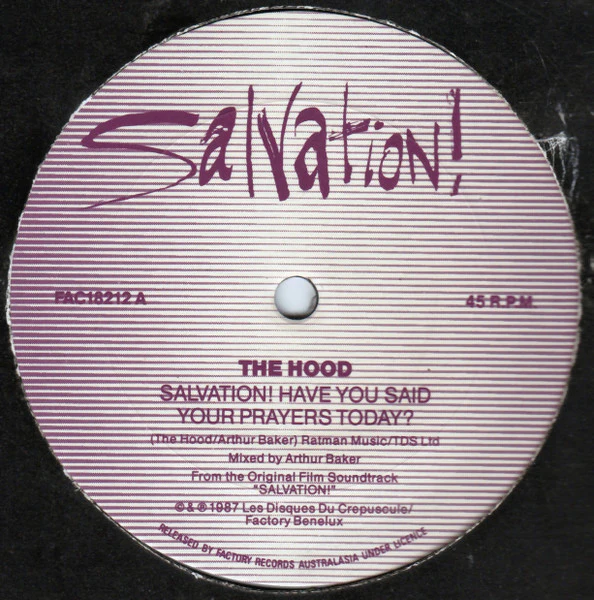 The Hood – Salvation! Have You Said Your Prayers Today? (VG+/Generic) – 12", AU 1988 - Image 4