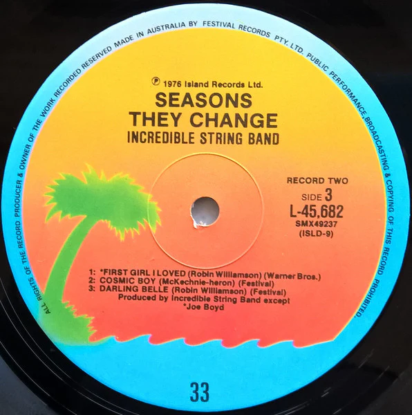The Incredible String Band – Seasons They Change (VG/VG) – 2xLP, AU 1976 - Image 6