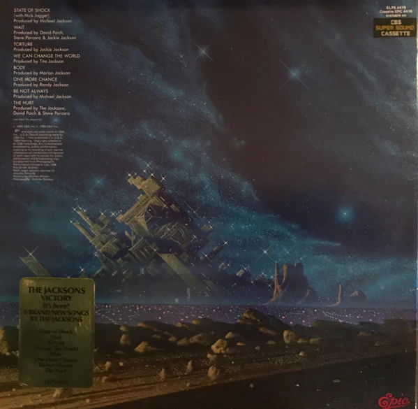 The Jacksons – Victory (VG/VG+) – LP, AU 1984 - Image 2
