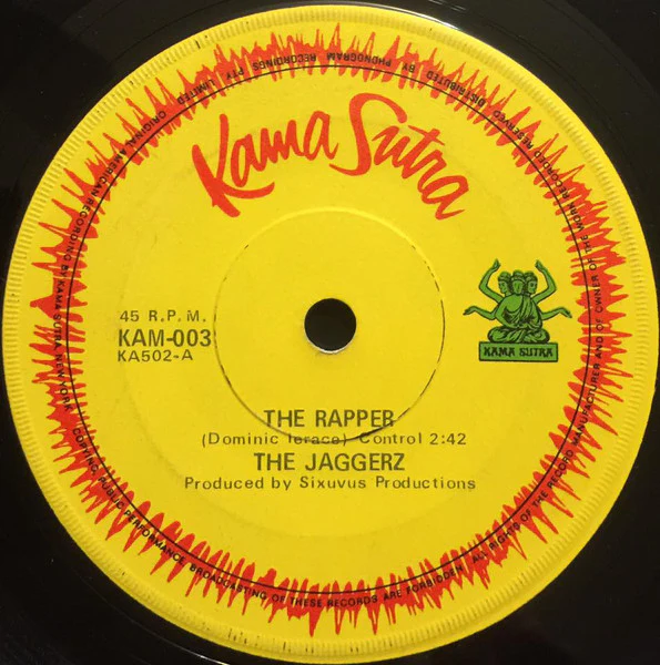 The Jaggerz – The Rapper (VG+/Generic) – 7", AU 1970