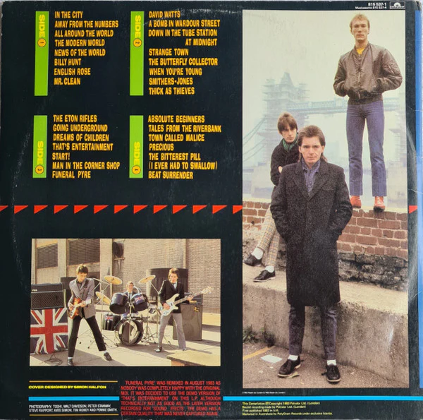 The Jam – Snap! (VG+/VG+) – 2xLP, Australasia 1983 - Image 2