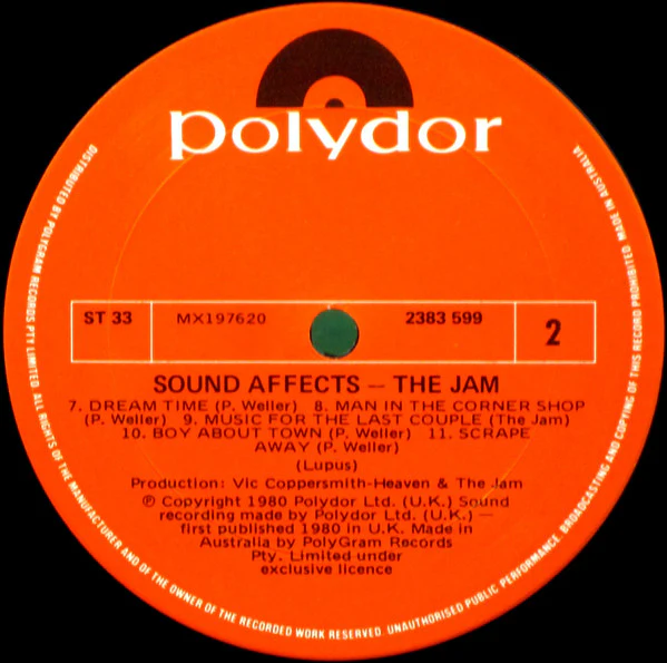 The Jam – Sound Affects (VG/VG+) – LP, AU 1980 - Image 6
