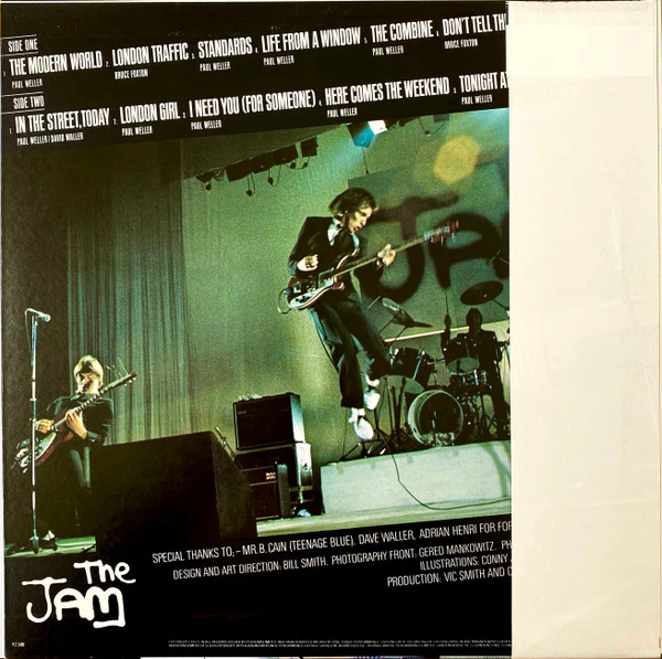 The Jam – This Is The Modern World (E/VG+) – LP, JP, No OBI - Image 2