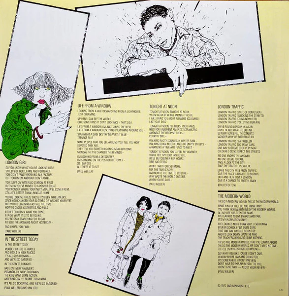 The Jam – This Is The Modern World (E/VG+) – LP, JP, No OBI - Image 5