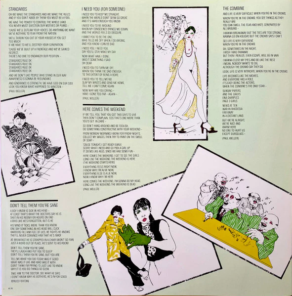 The Jam – This Is The Modern World (E/VG+) – LP, JP, No OBI - Image 6