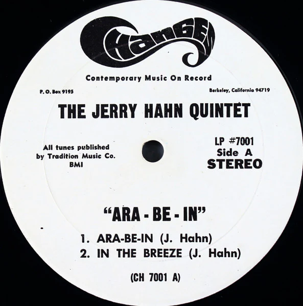 The Jerry Hahn Quintet – Ara-Be-In (VG+/VG+) – LP, US 1967 - Image 3