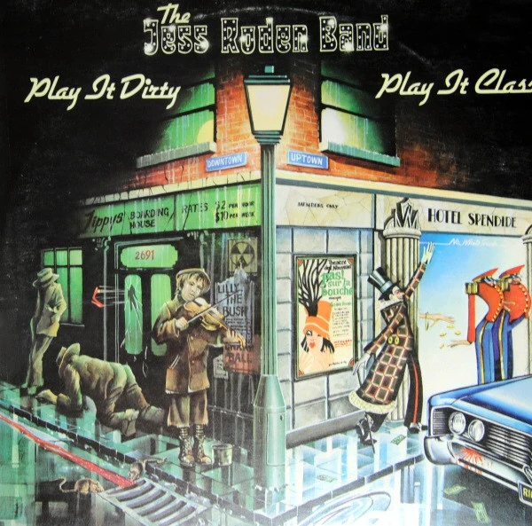 The Jess Roden Band – Play It Dirty, Play It Class (E/VG) – LP, NL 1976