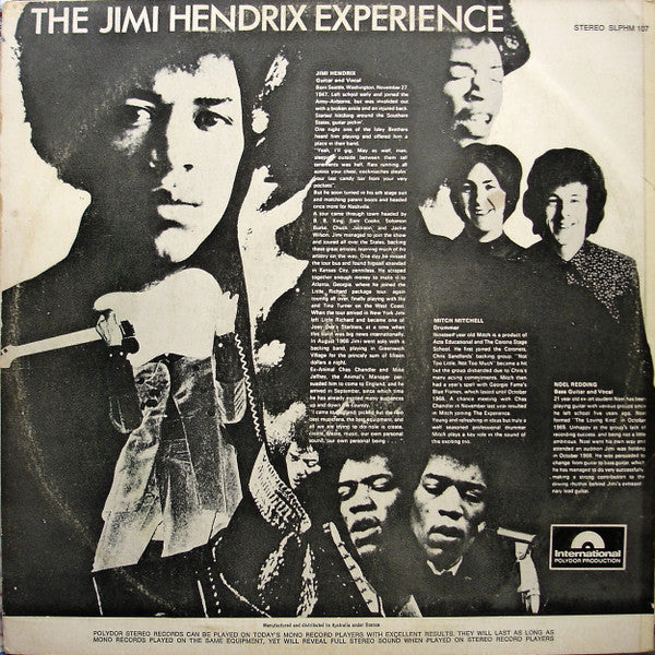 The Jimi Hendrix Experience – Are You Experienced (VG/VG) – LP, AU - Image 2