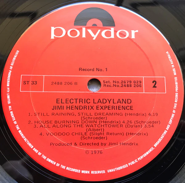 The Jimi Hendrix Experience – Electric Ladyland (VG+/VG) – 2xLP, AU 1976 - Image 6