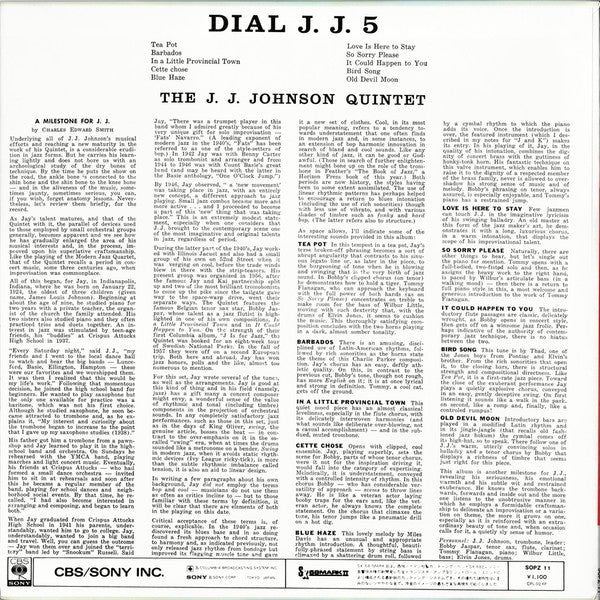 The J.J. Johnson Quintet – Dial J.J. 5 (NM/VG+) – LP, JP 1973, With OBI - Image 4