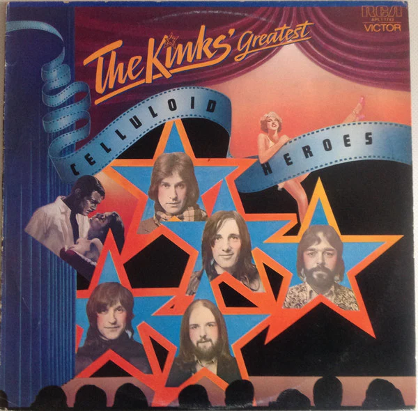 The Kinks – Celluloid Heroes - The Kinks' Greatest (VG/VG) – LP, AU 1976