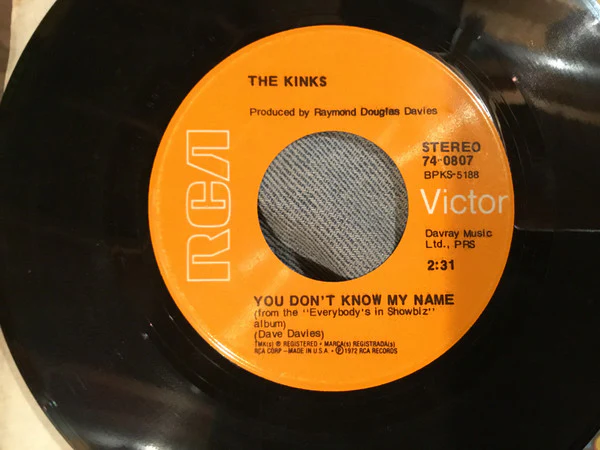 The Kinks – Supersonic Rocket Ship (VG+/Generic) – 7", US 1972 - Image 2