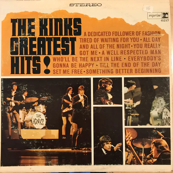 The Kinks – The Kinks Greatest Hits! (VG+/VG) – LP, US 1976