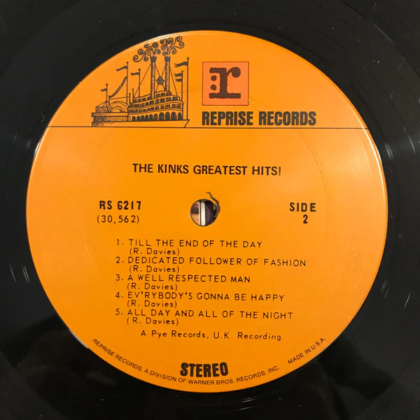 The Kinks – The Kinks Greatest Hits! (VG+/VG) – LP, US 1976 - Image 4