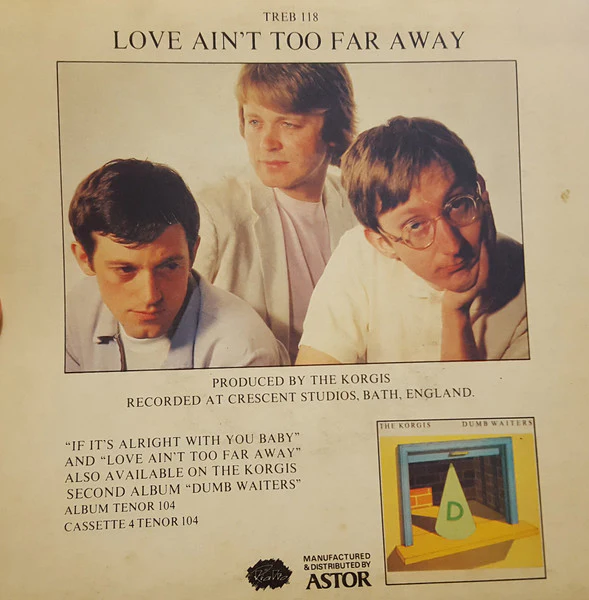 The Korgis – If It's Alright With You Baby (E/VG+) – 7", AU 1980 - Image 2