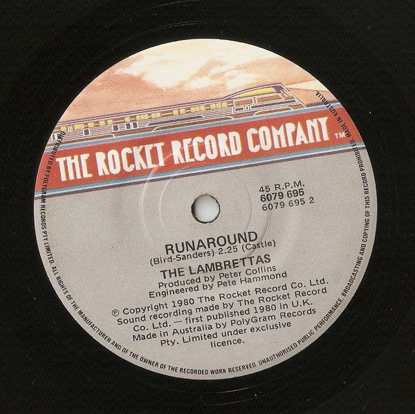 The Lambrettas – Poison Ivy (E/Generic) – 7", AU 1980 - Image 2