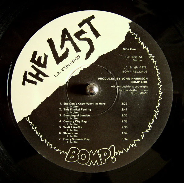 The Last – L.A. Explosion ! (VG+/VG+) – LP, US 1979 - Image 3