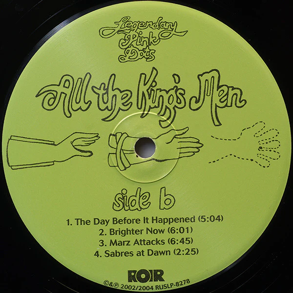 The Legendary Pink Dots – All The King's Men (VG+/VG+) – 2xLP, US 2004 - Image 4