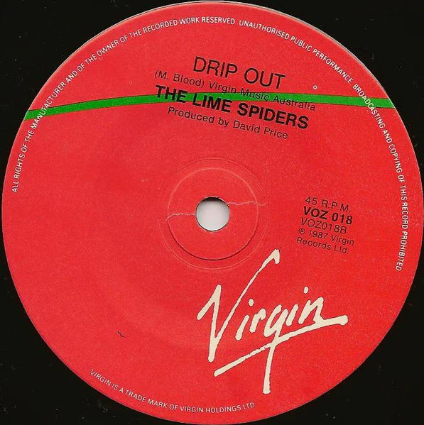 The Lime Spiders – Just One Solution (VG+/VG+) – 7", AU 1987 - Image 4