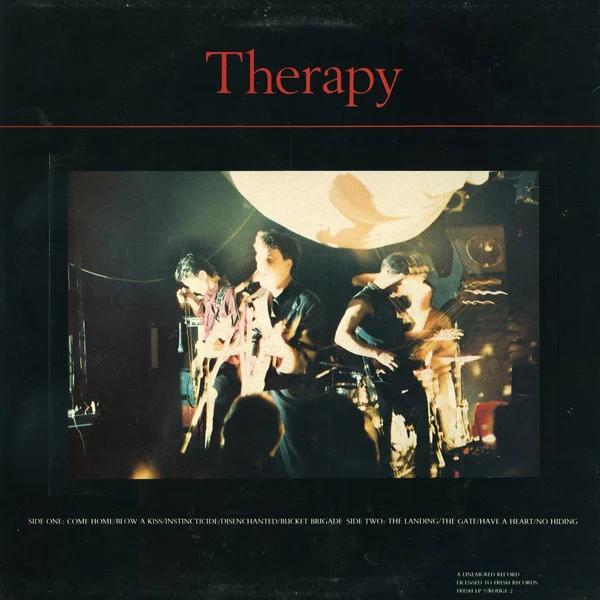 The Lines – Therapy (VG+/VG) – LP, UK 1981 - Image 2