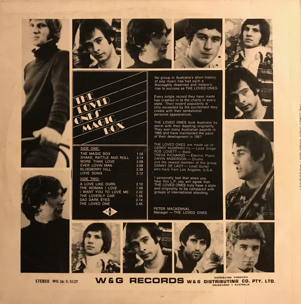 The Loved Ones – Magic Box (VG+/VG+) – LP, AU 1975 - Image 2