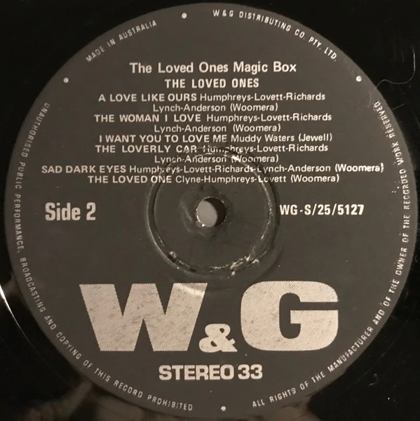The Loved Ones – Magic Box (VG+/VG+) – LP, AU 1975 - Image 4