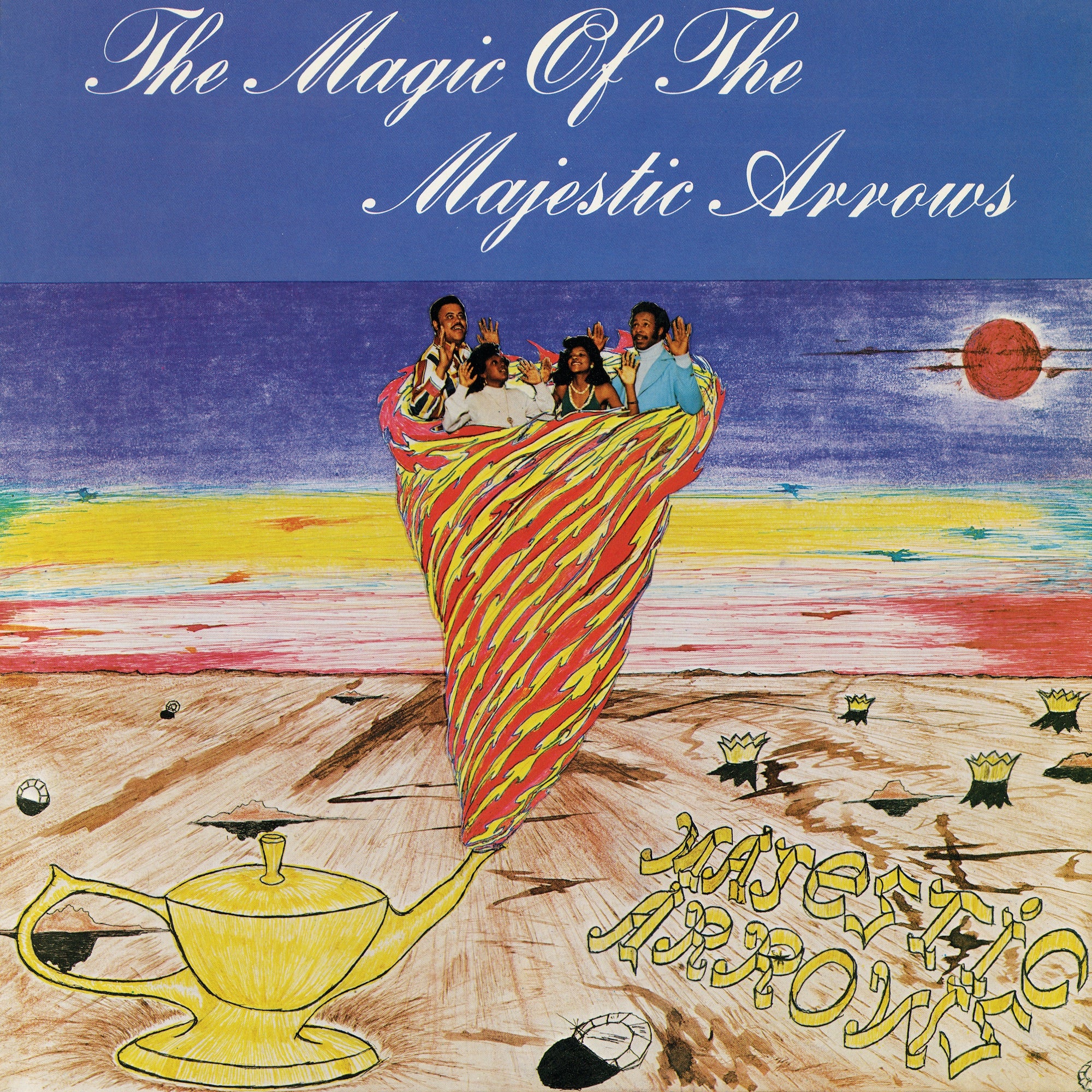 The Majestic Arrows – The Magic Of The Majestic Arrows (Opaque Sky Blue Vinyl)