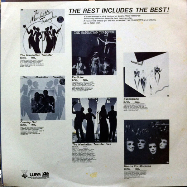 The Manhattan Transfer – The Best Of The Manhattan Transfer (VG+/VG+) – LP, AU 1981 - Image 5