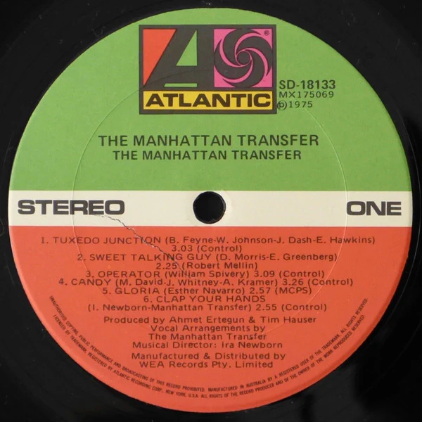 The Manhattan Transfer – The Manhattan Transfer (VG+/VG+) – LP, AU 1975 - Image 3