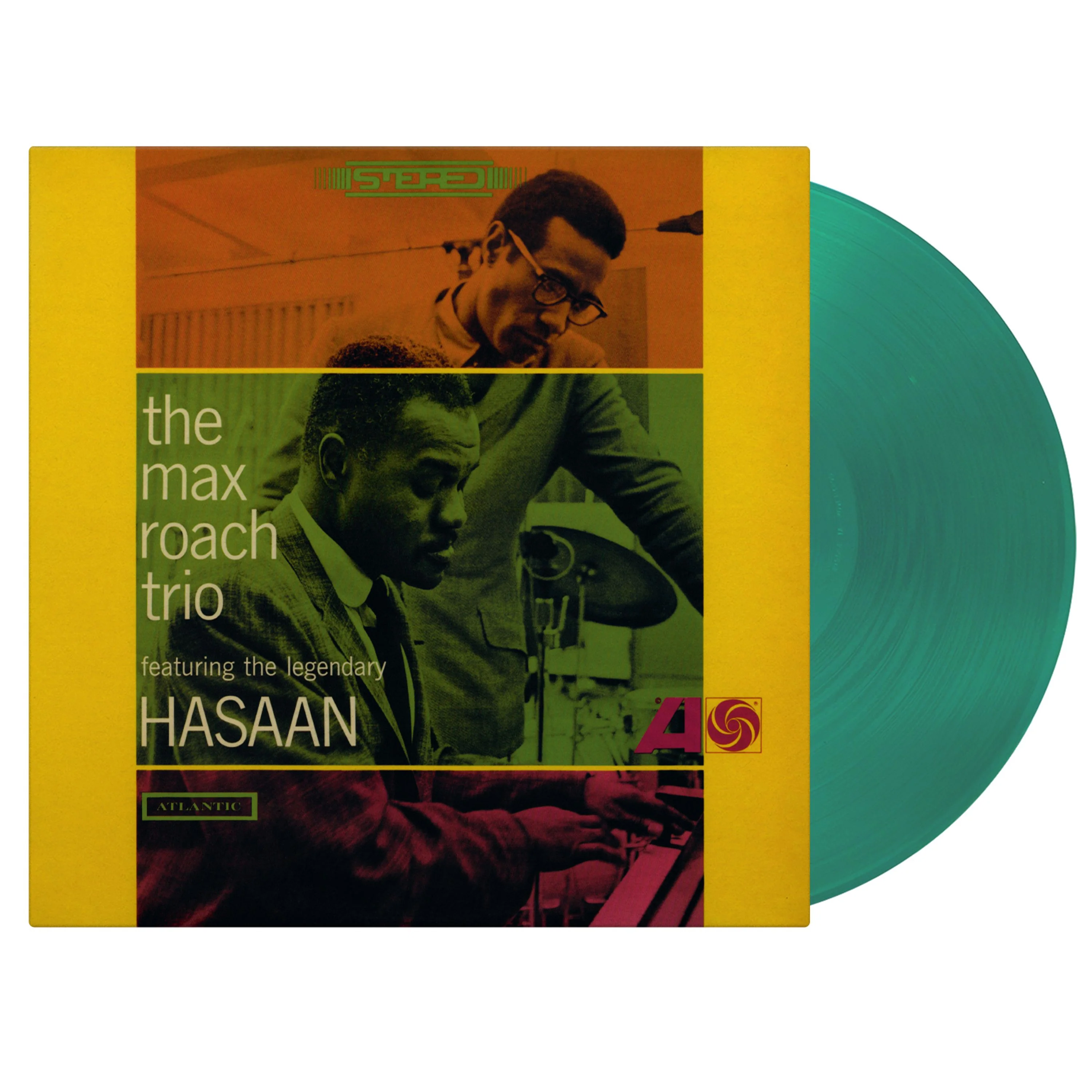 The Max Roach Trio – The Max Roach Trio - Featuring the Legendary Hasaan (Green vinyl) - Image 2