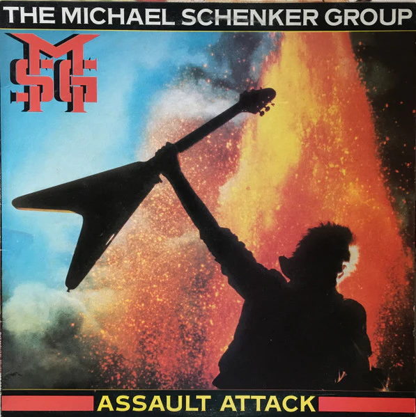 The Michael Schenker Group – Assault Attack (VG/VG+) – LP, AU 1982