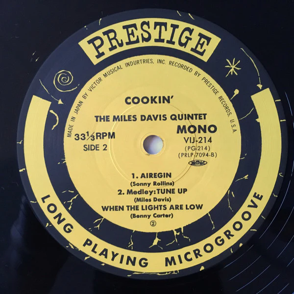 The Miles Davis Quintet – Cookin' With The Miles Davis Quintet (E/VG+) – LP, JP 1984, With OBI - Image 6