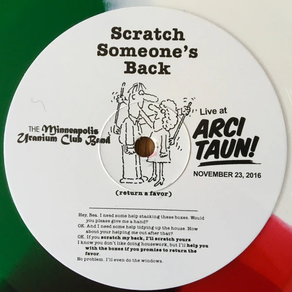 The Minneapolis Uranium Club – Live! At Arci Taun! (VG+/VG+) – LP, US 2018 - Image 3