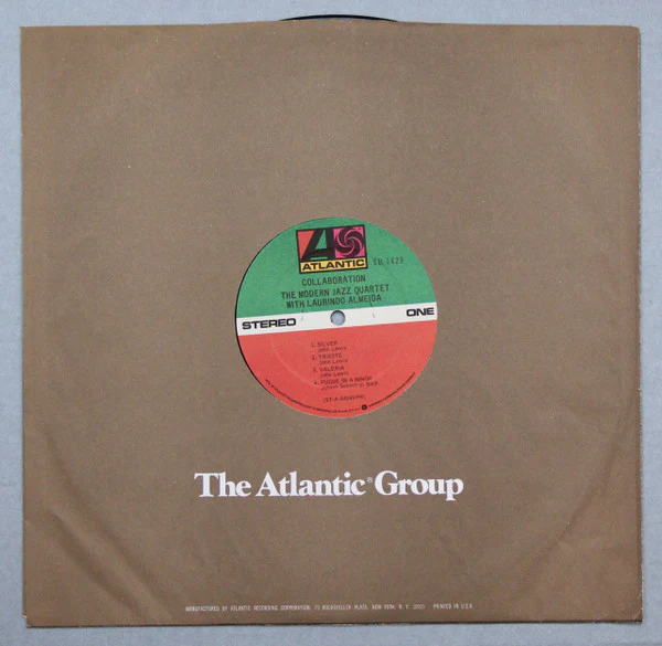 The Modern Jazz Quartet, Laurindo Almeida – Collaboration (VG+/VG+) – LP, US 1975 - Image 5