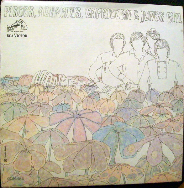 The Monkees – Pisces, Aquarius, Capricorn & Jones Ltd. (VG/VG+) – LP, CA 1967