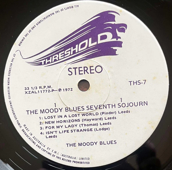 The Moody Blues – Seventh Sojourn (VG+/VG+) – LP, AU 1972 - Image 7