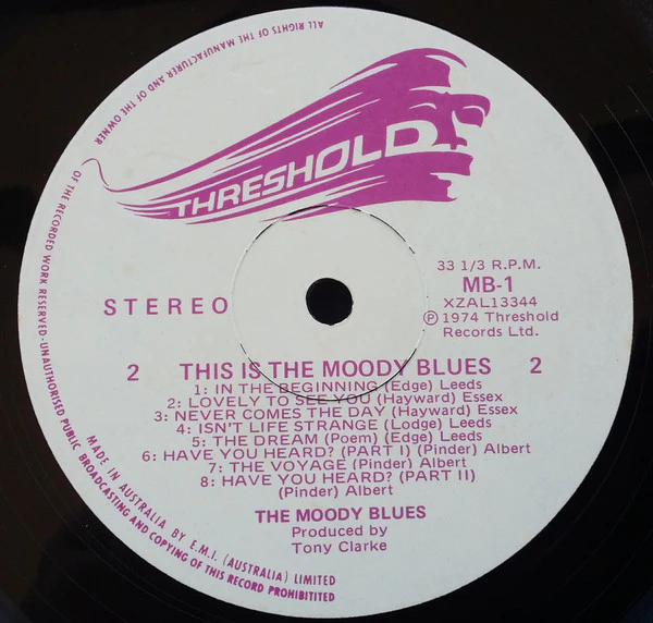 The Moody Blues – This Is The Moody Blues (VG+/VG+) – 2xLP, AU 1974 - Image 6