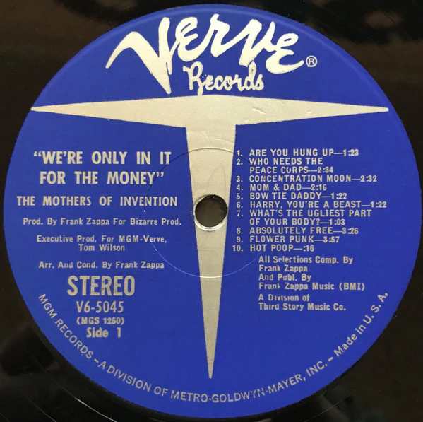The Mothers – We're Only In It For The Money (VG/VG) – LP, US 1968 - Image 5