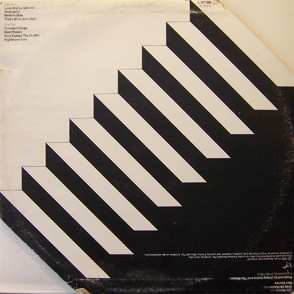 The Motors – Tenement Steps (VG+/VG+) – LP, AU 1980 - Image 2