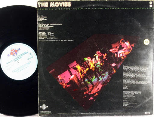 The Movies – Bullets Through The Barrier (E/VG+) – LP, AU 1978 - Image 2