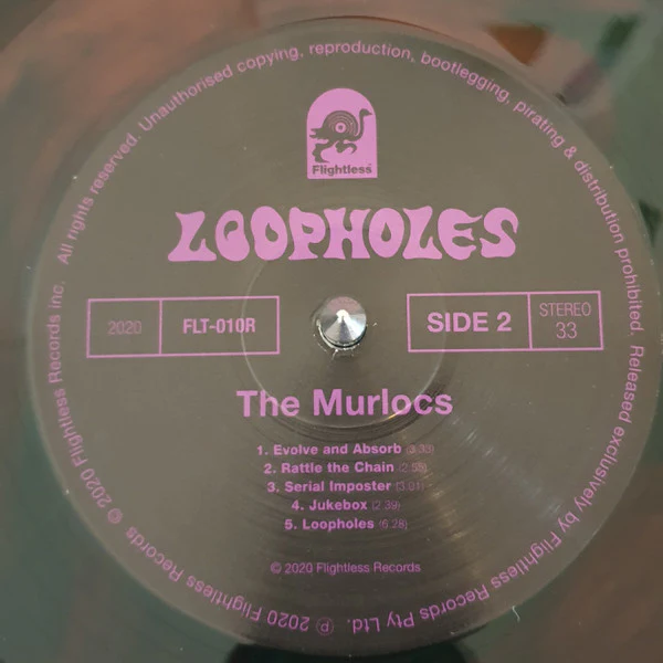 The Murlocs – Loopholes (E/VG+) – LP, AU 2021 - Image 7