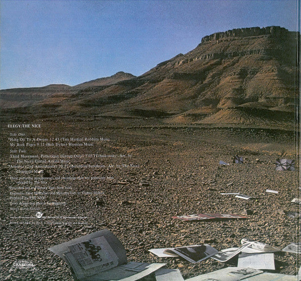 The Nice – Elegy (VG/VG+) – LP, UK 1971 - Image 2