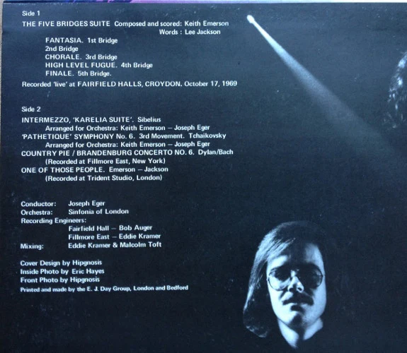 The Nice – Five Bridges (VG+/VG+) – LP, UK 1970 - Image 7