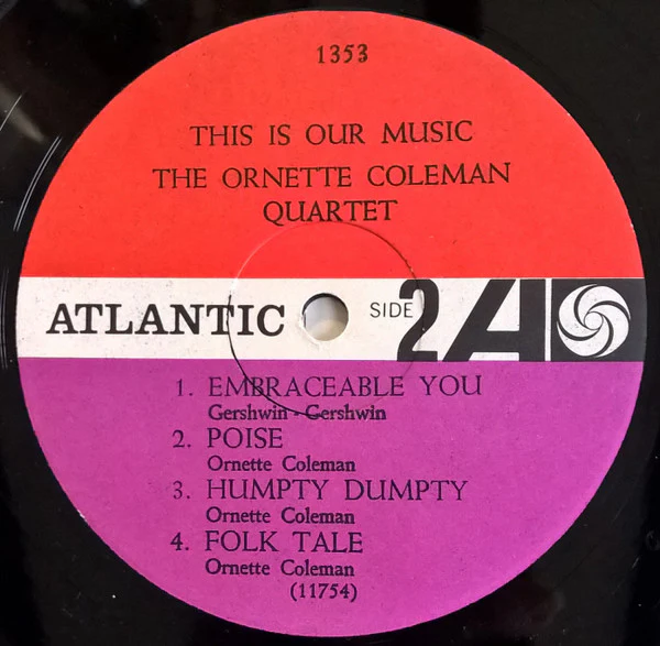 The Ornette Coleman Quartet – This Is Our Music (VG/VG+) – LP, US 1961 - Image 4
